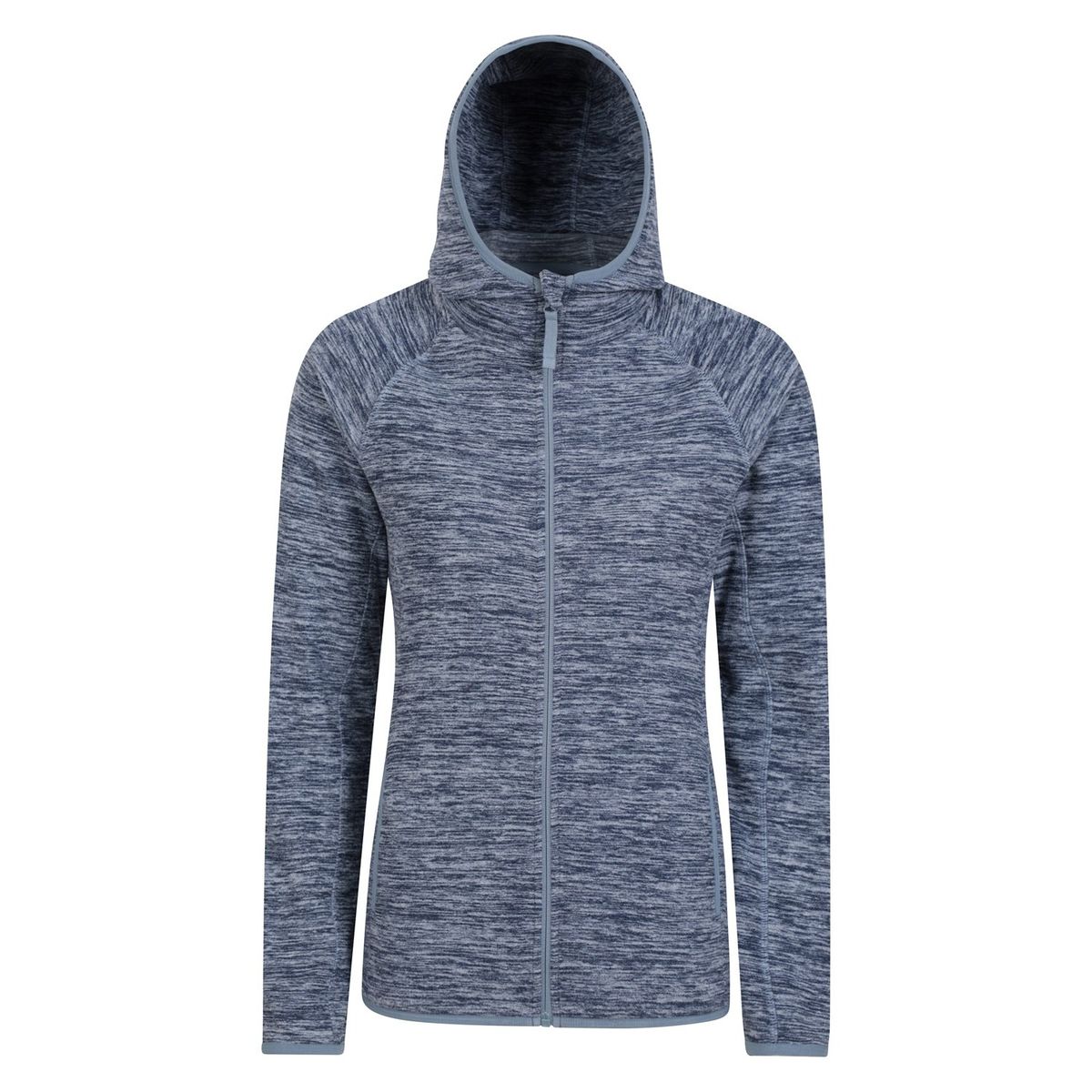 Mountain Warehouse - "Lleyn II" Hoodie mit durchgehendem Reißverschluss für Damen (Dunkelblau)