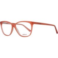 Cat-Eye-Brillengestell in Koralle
