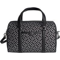 Monogrammierte Canvas Henkeltasche