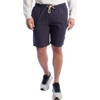Herren Leinen Bermuda-Shorts mit Kordelzug