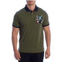 Herren Piqué Polo-Shirt mit kurzen Ärmeln