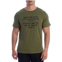 Baumwoll T-Shirt mit Grafikprint und Rundhalsausschnitt