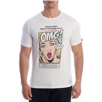 Herren T-Shirt mit Grafikdruck, kurze Ärmel