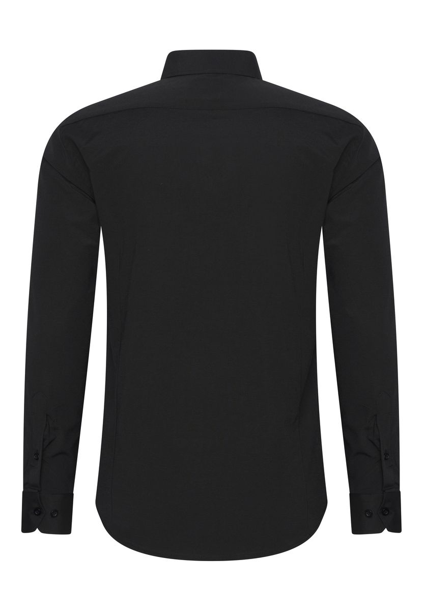 Klassisches Slim Fit Langarmhemd