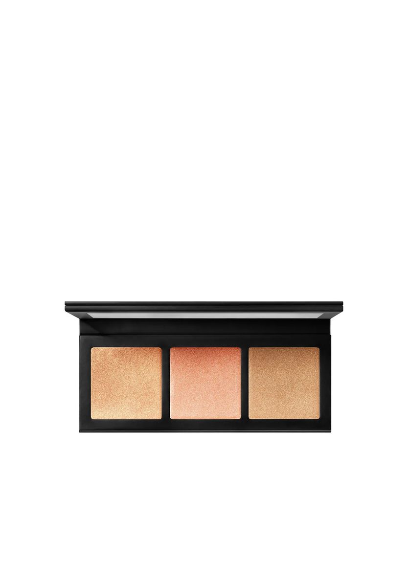M·A·C Hyper Real Glow Palette, Gesichts Make-up, highlighter, beige|orange (2 SHIMMY PEACH), langanhaltend|natürlich|schimmernd, Deckkraft: Mittel bis Hoch, beige|orange, 99