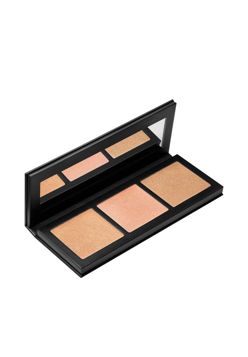 M·A·C Hyper Real Glow Palette, Gesichts Make-up, highlighter, beige|orange (2 SHIMMY PEACH), langanhaltend|natürlich|schimmernd, Deckkraft: Mittel bis Hoch, beige|orange, 99