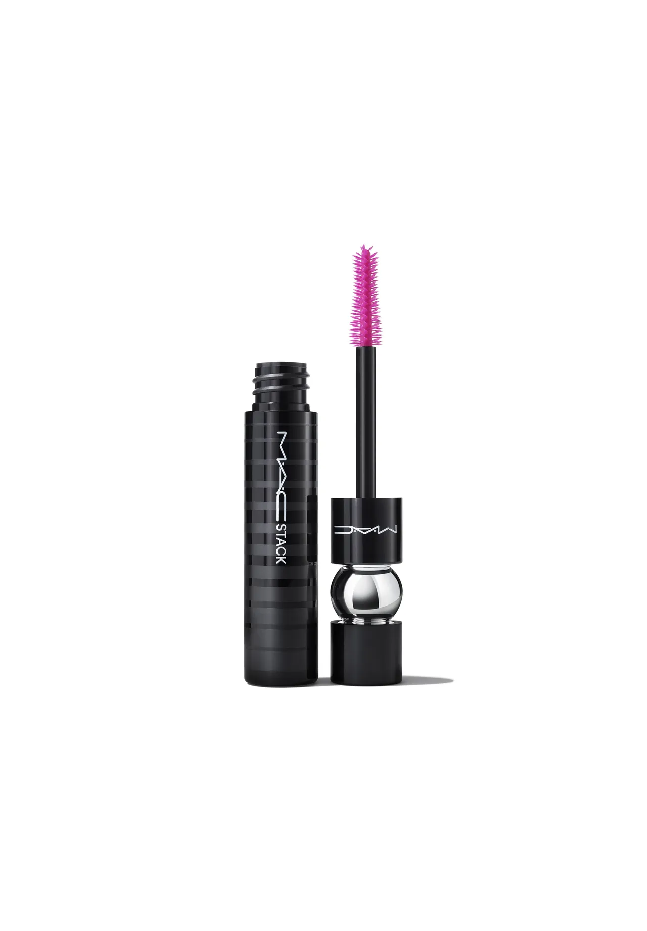M·A·C Stack Mascara, Augen Make-up, mascara, Gel, schwarz (BLACK), verlängernd, Deckkraft: Hoch,