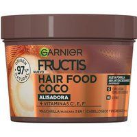 Fructis Hair Food Kokosnuss-glättungsmaske 390 ml