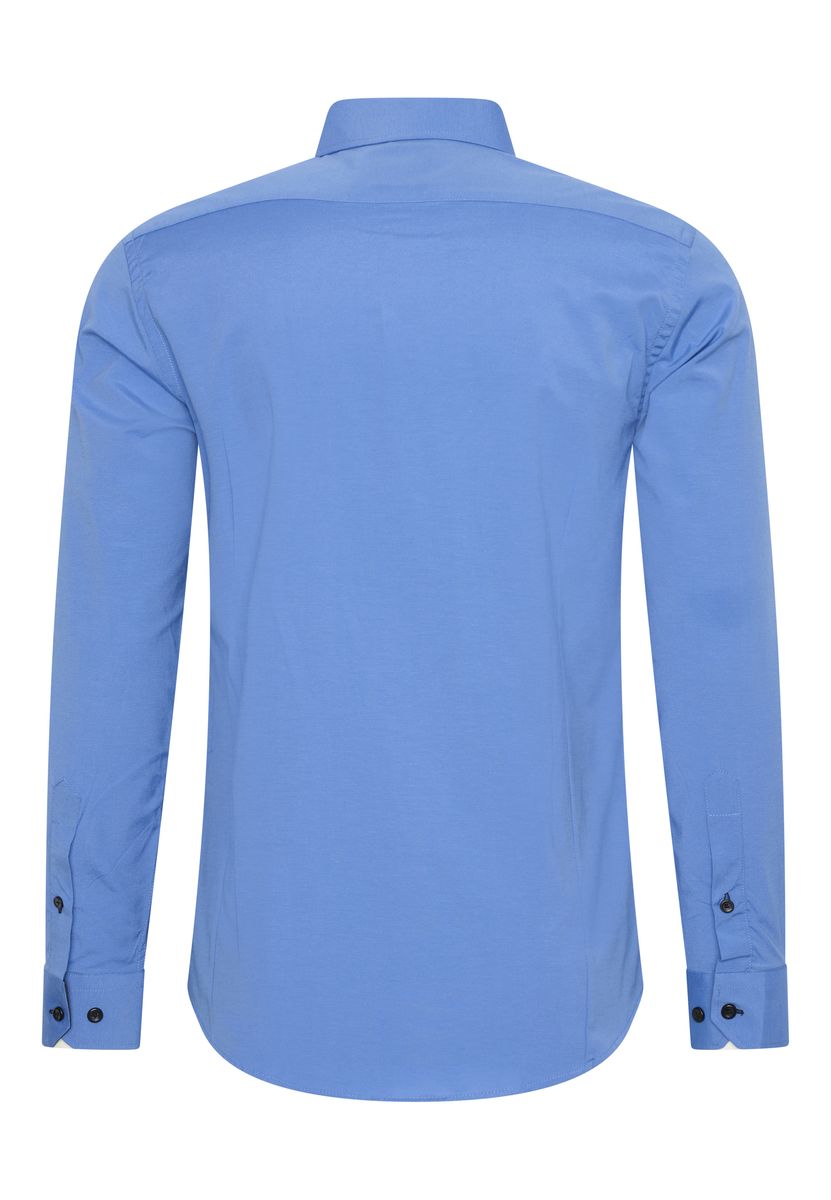 Slim Fit Hemd mit Kontrastdetails