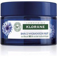 Bio-kornblume &amp Hyaluronsäure Nacht-feuchtigkeitsbad 50 ml