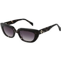 Cat-Eye Sonnenbrille mit Blumendetail