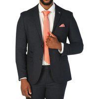 Tweed Wollmischung Blazer Jacke