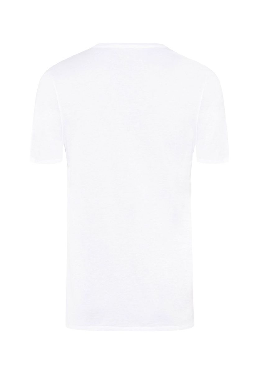 Klassisches Baumwoll T-Shirt mit Rundhalsausschnitt