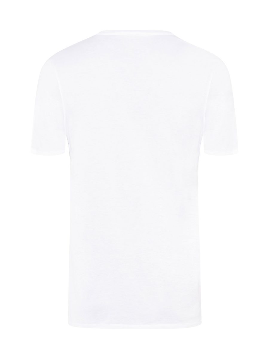 Klassisches Baumwoll T-Shirt mit Rundhalsausschnitt