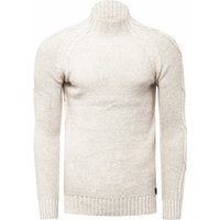 Herren Strickpullover mit Stehkragen