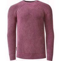 Verwaschener Strickpullover im Vintage Look