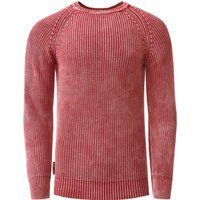 Verwaschener Strickpullover im Vintage-Look