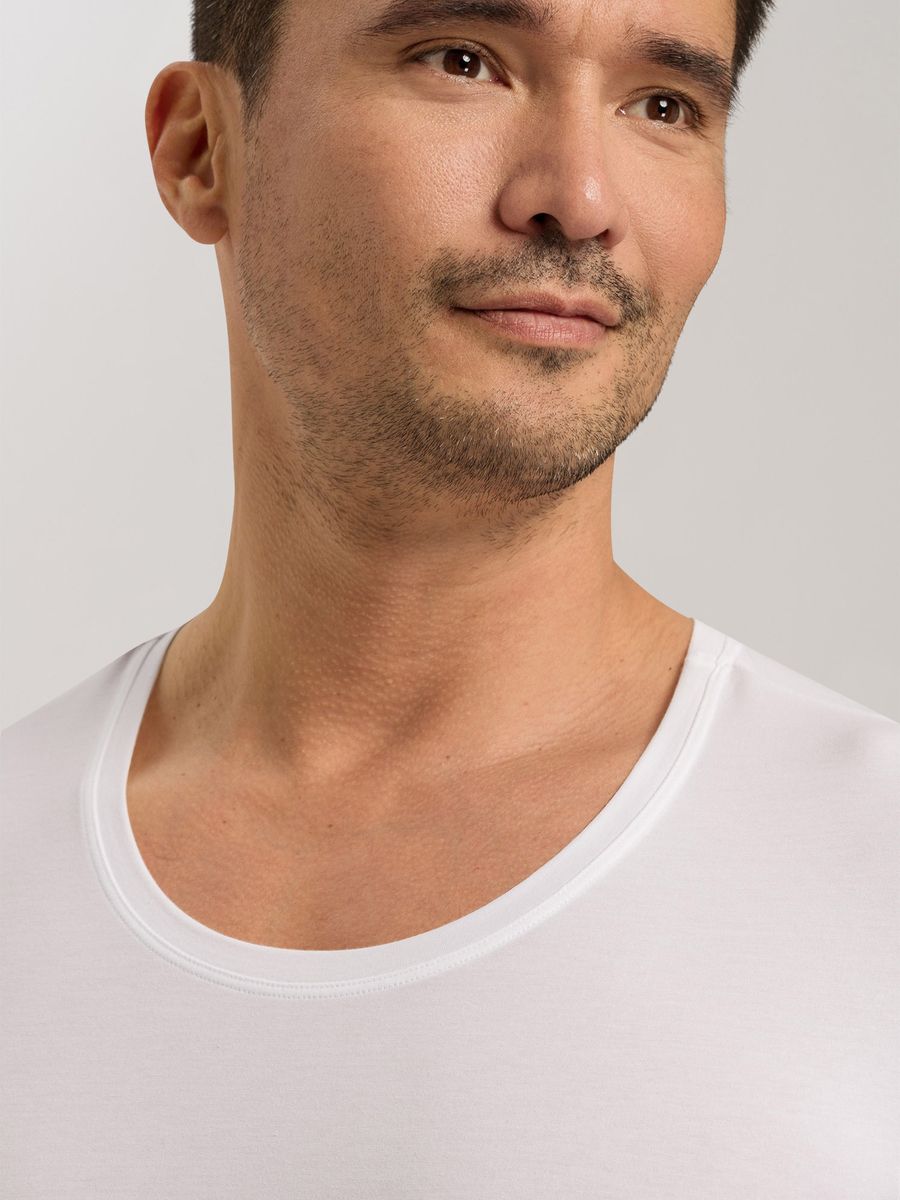 Hochwertiges T-Shirt aus merzerisierter Baumwolle