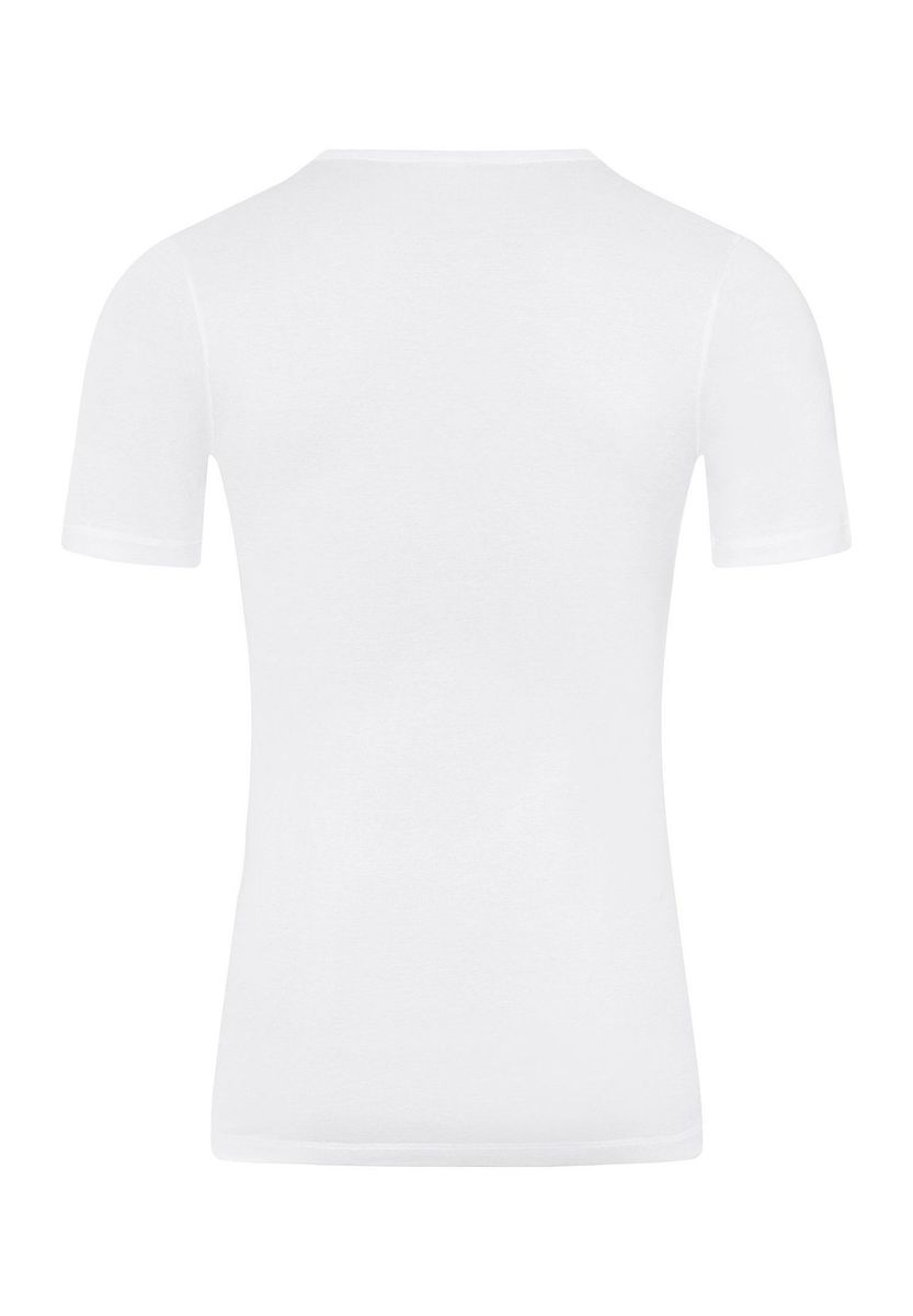 Klassisches Weißes V-Ausschnitt Unterhemd