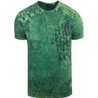 T-Shirt mit verwaschenem Grafikdruck und Rundhalsausschnitt