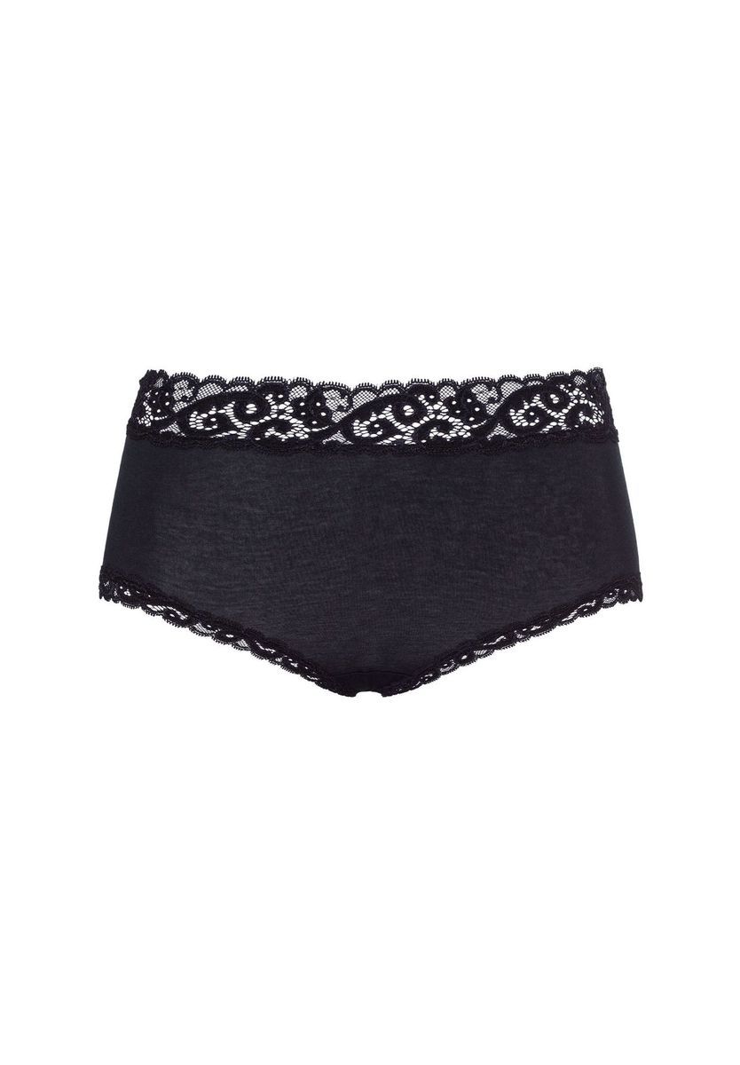 Eleganter Maxi-Slip mit Spitzenbesatz