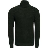 Herren Slim-Fit Rollkragen Strickpullover