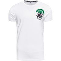Heather Graues Biker Grafik T-Shirt
