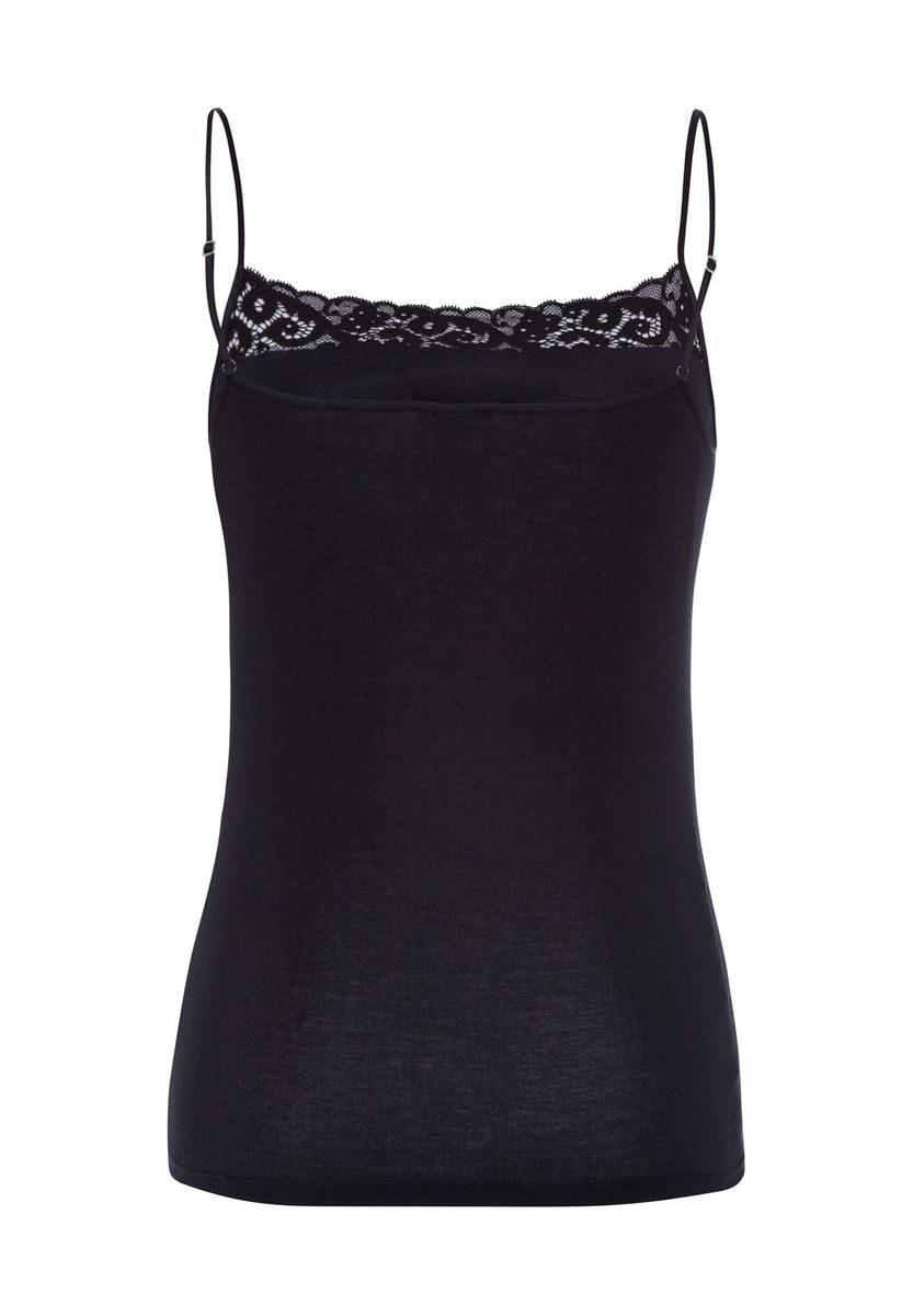 Elegantes Spaghetti-Top mit Spitze