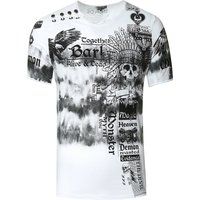 T-Shirt mit Grafikdruck und Rundhalsausschnitt