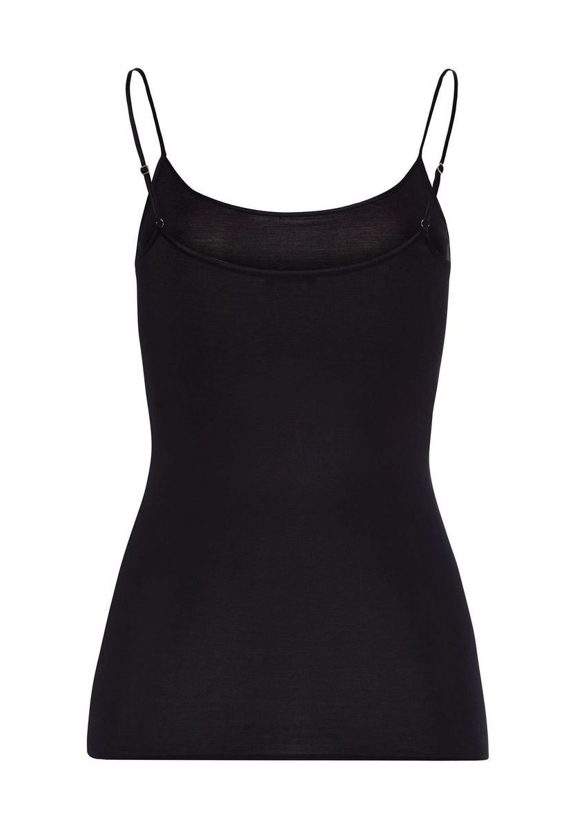 Nahtloses Baumwoll-Spaghettiträger-Top