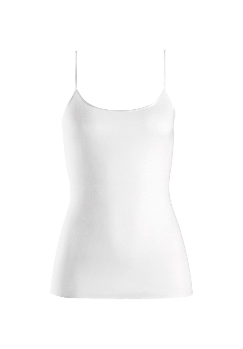 Nahtloses Baumwoll-Spaghettiträger-Top