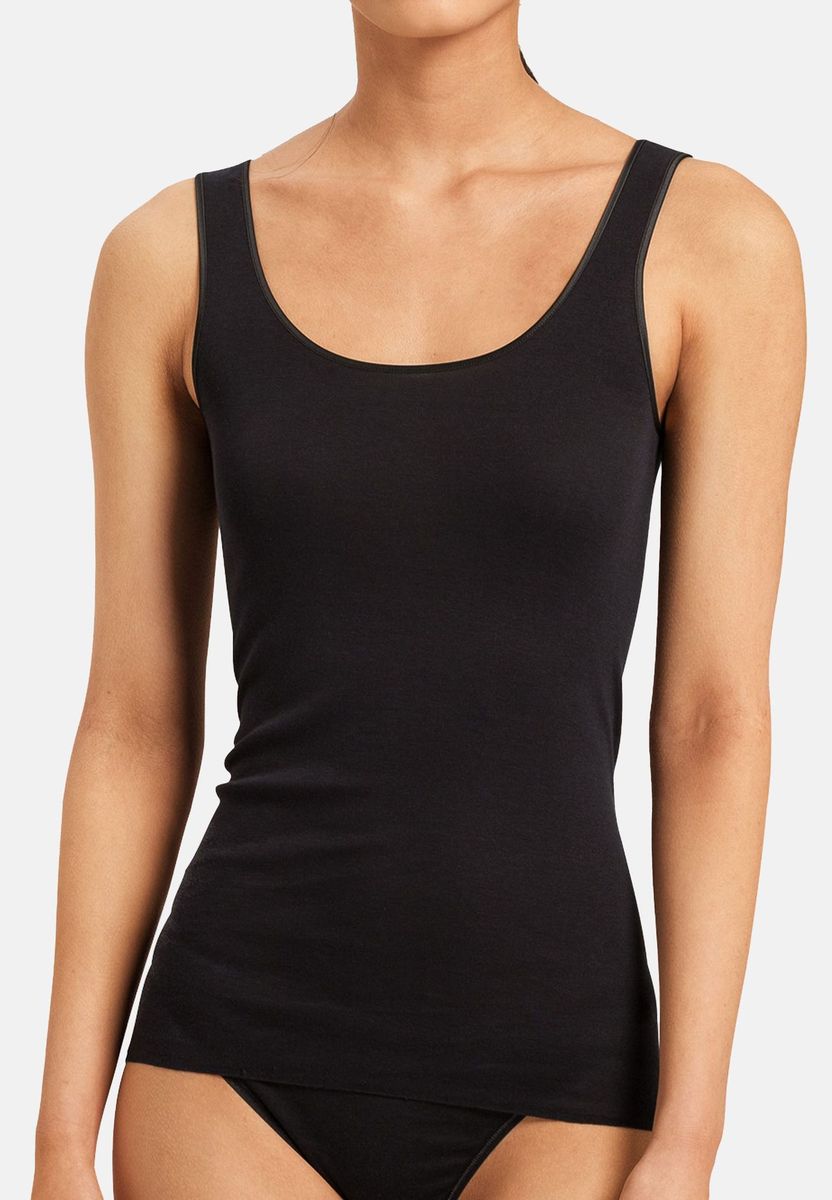 Nahtloses Baumwoll-Tanktop-Unterhemd