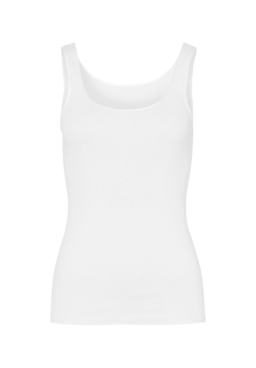 Nahtloses Baumwoll-Ripp-Tanktop