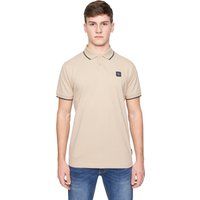 Duck and Cover - "Wilkins" Poloshirt für Herren (Steinfarben)