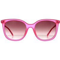 Sonnenbrille mit rosa Rahmen und Farbverlauf