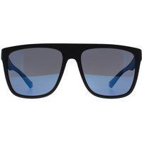 Polaroid Square Herren Matt Schwarz Blau Blau Polarisiert PLD 2162/S