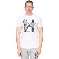 Herren T-Shirt mit Grafikdruck und Rundhalsausschnitt