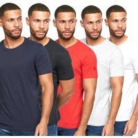 Duck and Cover - "Errington" T-Shirt für Herren (5er-Pack) (Bunt)