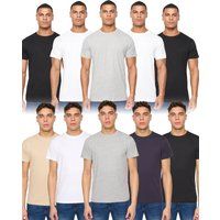 Duck and Cover - "Caplaz & Frankinz" T-Shirt für Herren(10er-Pack) (Bunt)