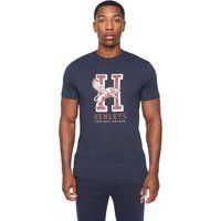 Herren T-Shirt mit Grafikprint und Rundhalsausschnitt