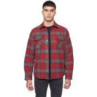Duck and Cover - "Willington" Hemdjacke für Herren (Rot)