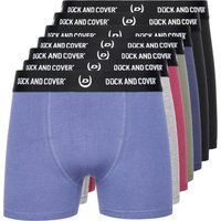 Duck and Cover - "Anvilli" Boxershorts für Herren(7er-Pack) (Bunt)