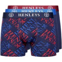 Herren Baumwoll-Stretch-Boxershorts mit Muster
