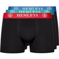 Herren Baumwollmischung Boxershorts 3er-Pack