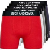 Duck and Cover - "Mulbers" Boxershorts für Herren(5er-Pack) (Bunt)