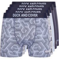 Duck and Cover - "Quendle" Boxershorts für Herren(5er-Pack) (Bunt)