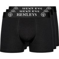 Schwarze Herren-Boxershorts Set