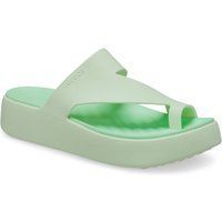 Crocs Getaway Plattform-Thermoplastische Damen-Sandalen in Jade-Tönung