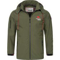 Herren Softshell Outdoor Jacke Olive