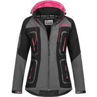 Winddichte Damen Softshell Jacke mit Kapuze